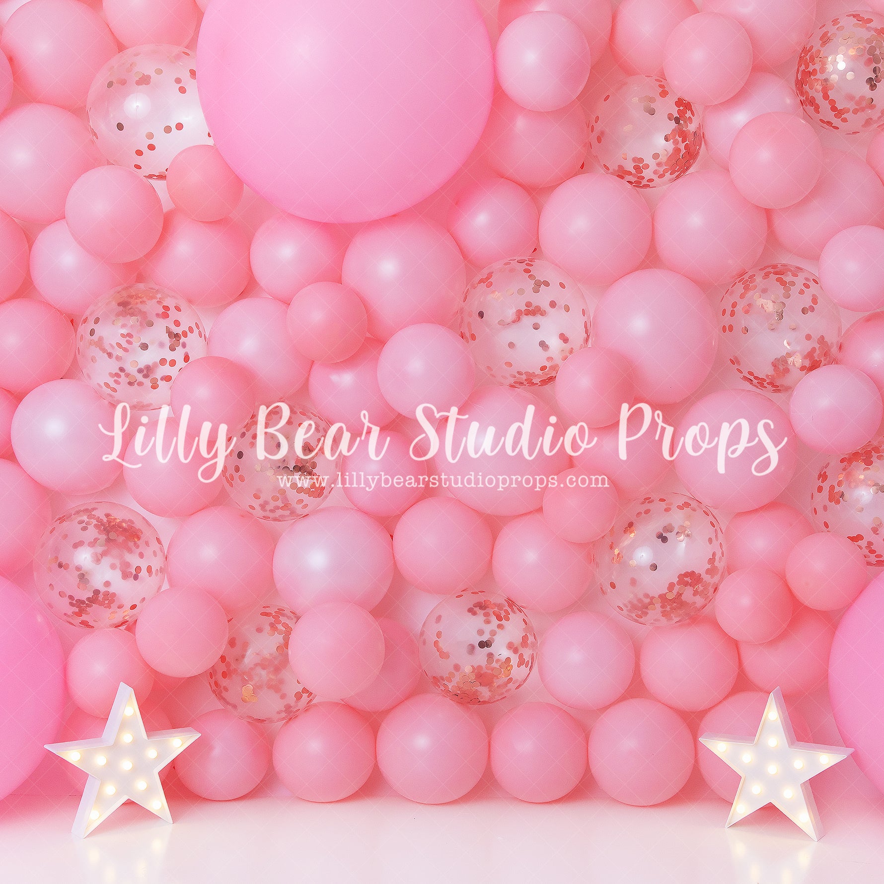 Pink Blast by OhSoBeauty Photography sold by Lilly Bear Studio Props, balloon - balloon garland - balloon party - ballo