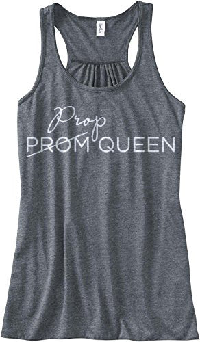 Prop Queen - Grey Flowy Racerback Tank by Lilly Bear Studio Props sold by Lilly Bear Studio Props, Black T-shirt - edit