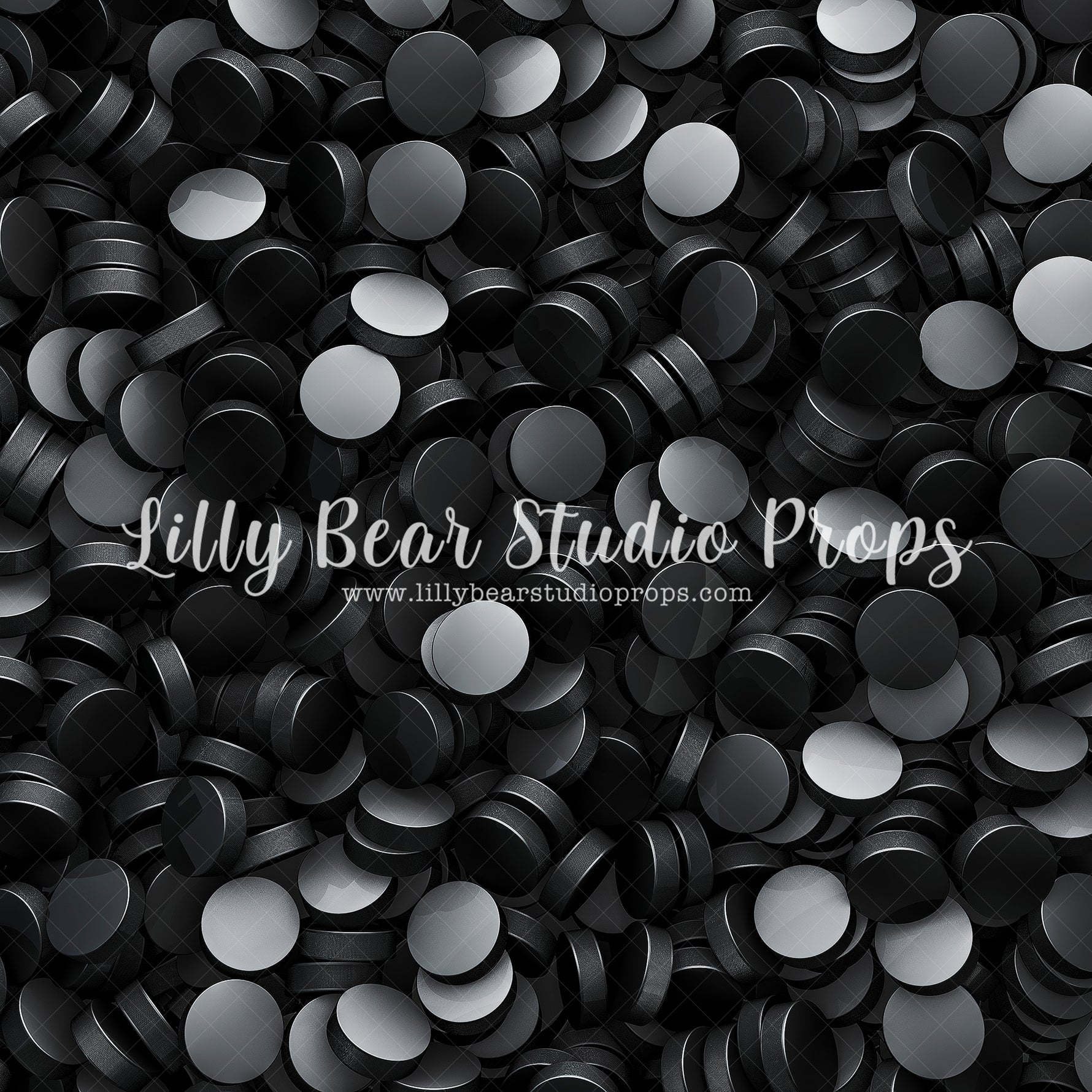 Puck it Up by Lilly Bear Studio Props sold by Lilly Bear Studio Props, FABRICS - hockey - hockey puck - pucks - sports