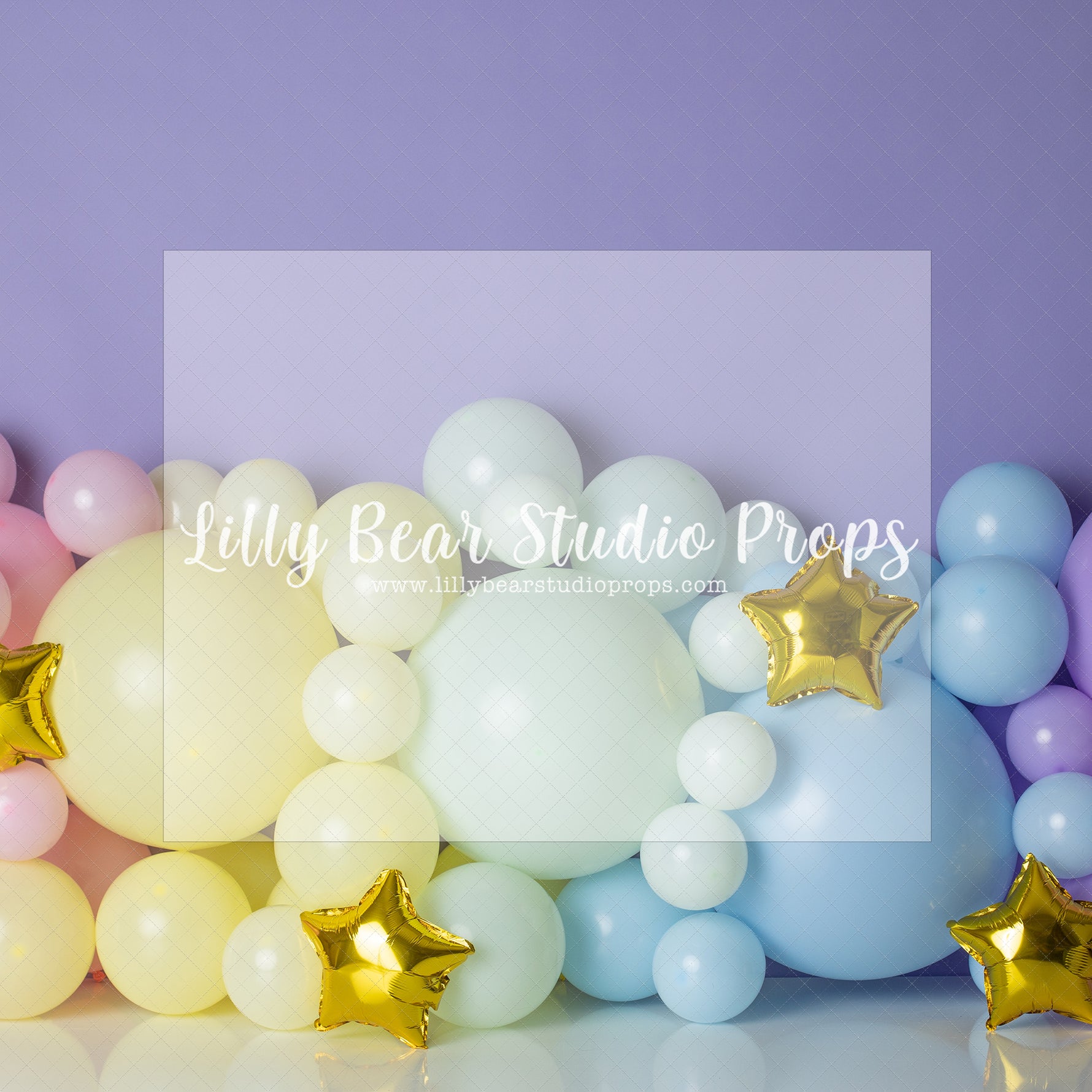 Rainbow Runway - Lilly Bear Studio Props, balloon rainbow, blue rainbow, colours of the rainbow, pastel, pastel balloon garland, pastel balloon wall, pastel balloons, pastel blue, pastel green, pastel orange, pastel pink, pastel purple, pastel rainbow, pastel wall, pastel yellow, pink brick