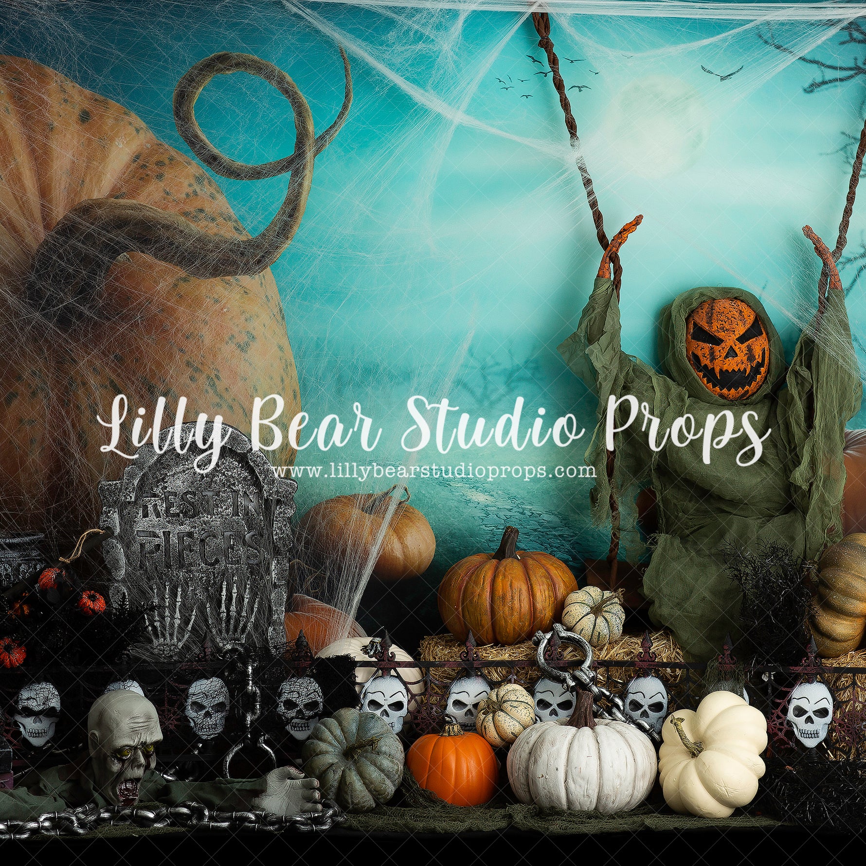Rest In Pieces by Anything Goes Photography sold by Lilly Bear Studio Props, FABRICS