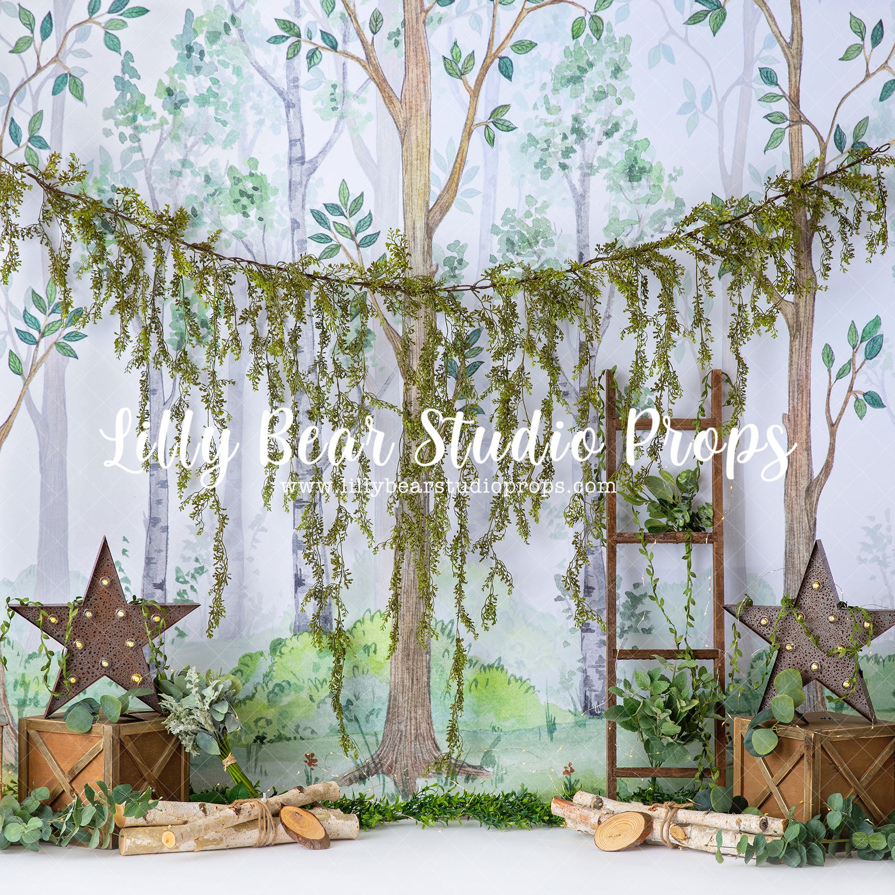 Rustic Woodland Stars - Lilly Bear Studio Props, fox, foxy, into the wild, into the woods, little wild one, rustic, rustic woodland, spring stars, spring wood, spring woodland, spring woodland star, spring woods, stars, wild, woodland, woodland forest, woodland stars, woods