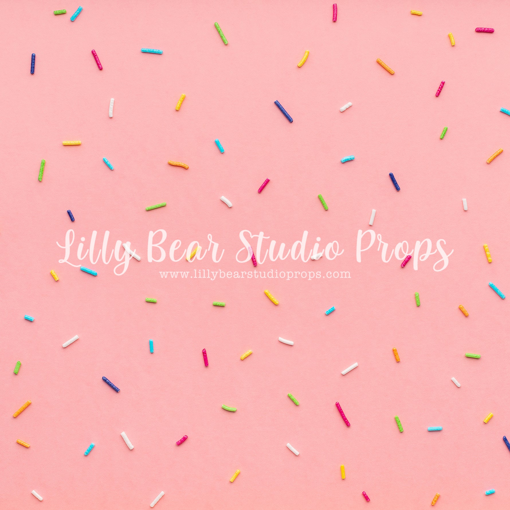 Sprinkles Please by Lilly Bear Studio Props sold by Lilly Bear Studio Props, colour - FABRICS - girl - ice cream - pink