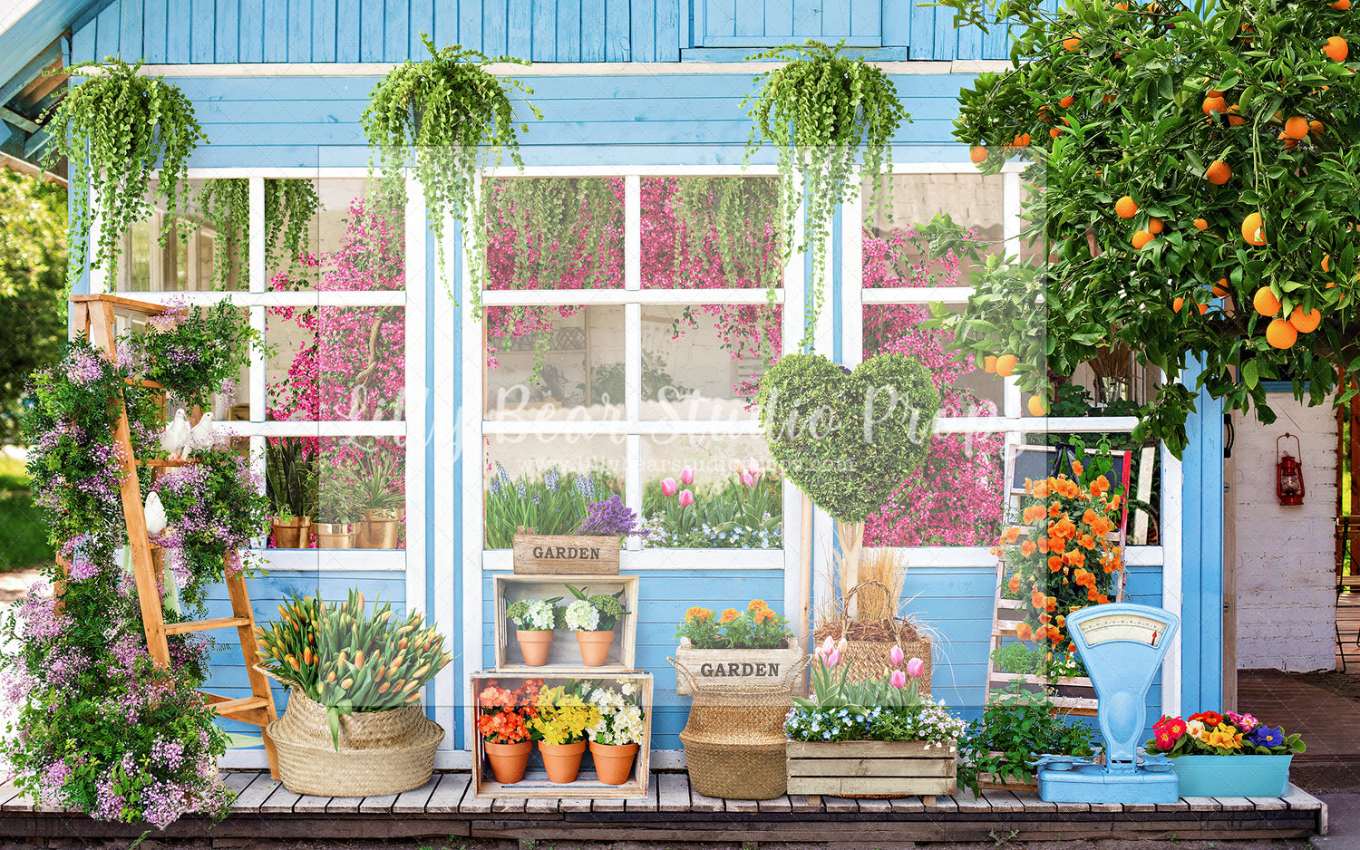 St. Lawerence market - Lilly Bear Studio Props, field, field of flowers, floral garden, flower garden, flower spring, garden, garden entry, garden path, garden shed, Greenhouse, meadow, orange tree, painted field, painted garden, pretty garden, spring, spring floral, spring flowers, spring garden, spring meadow, spring tree, springtime, valentine garden