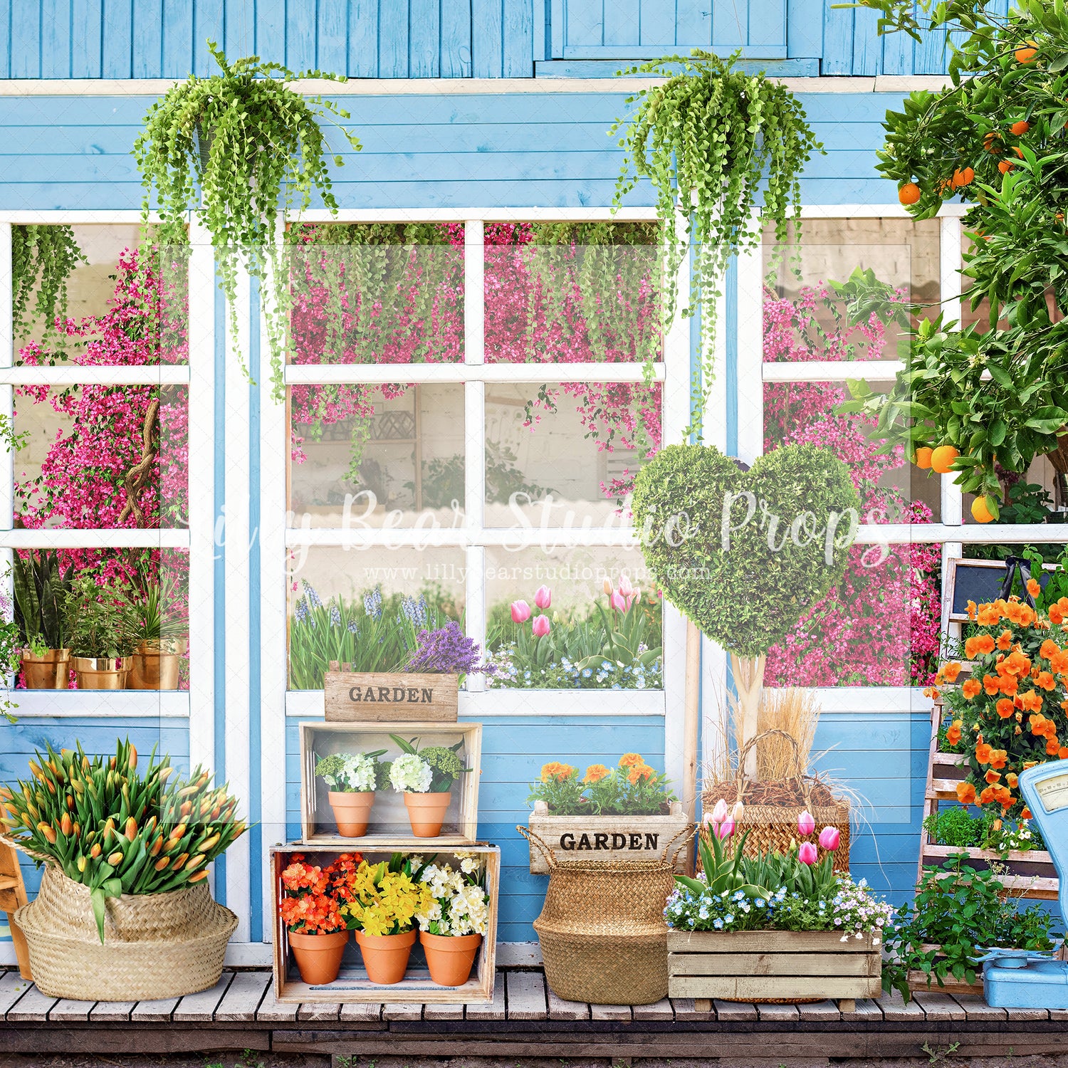 St. Lawerence market - Lilly Bear Studio Props, field, field of flowers, floral garden, flower garden, flower spring, garden, garden entry, garden path, garden shed, Greenhouse, meadow, orange tree, painted field, painted garden, pretty garden, spring, spring floral, spring flowers, spring garden, spring meadow, spring tree, springtime, valentine garden