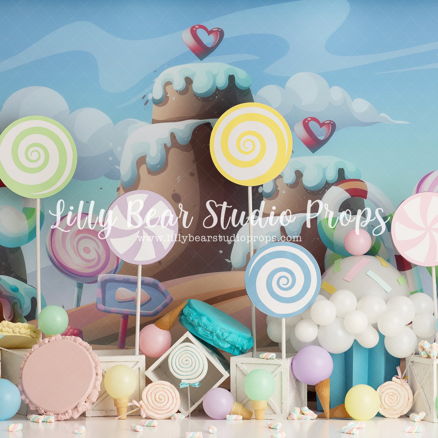 Sweet As Candy by Anything Goes Photography sold by Lilly Bear Studio Props, balloon - balloon arch - balloon garland