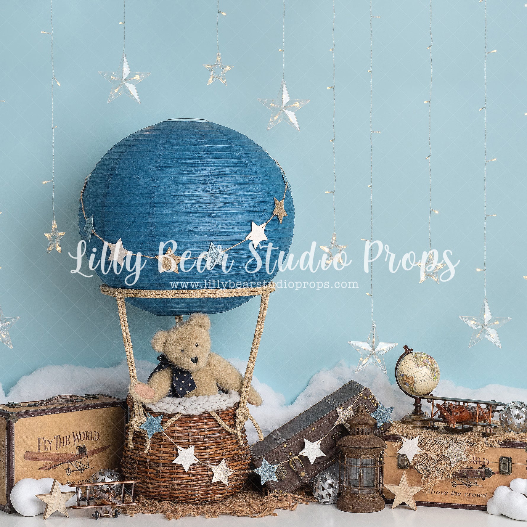 Twinkle Twinkle Baby Boy by Sweet Memories Photos By Carolyn sold by Lilly Bear Studio Props, baby - bear - birthday