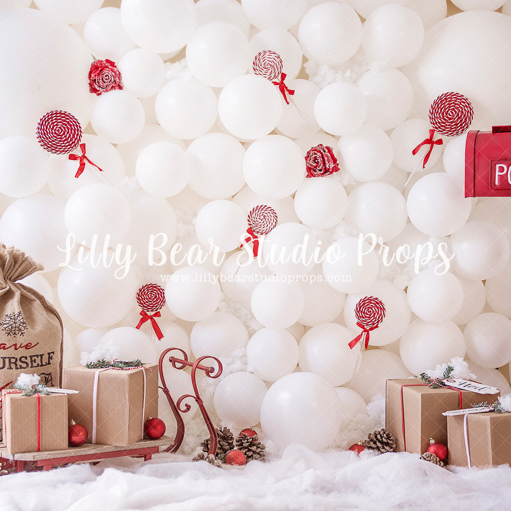 Xmas Post - Lilly Bear Studio Props, balloon arch, boho greenery, cake smash, floral pink, flowers, greenery, pastel, pink floral, pink flower, pink flowers, spring flowers, white balloon arch, white balloons