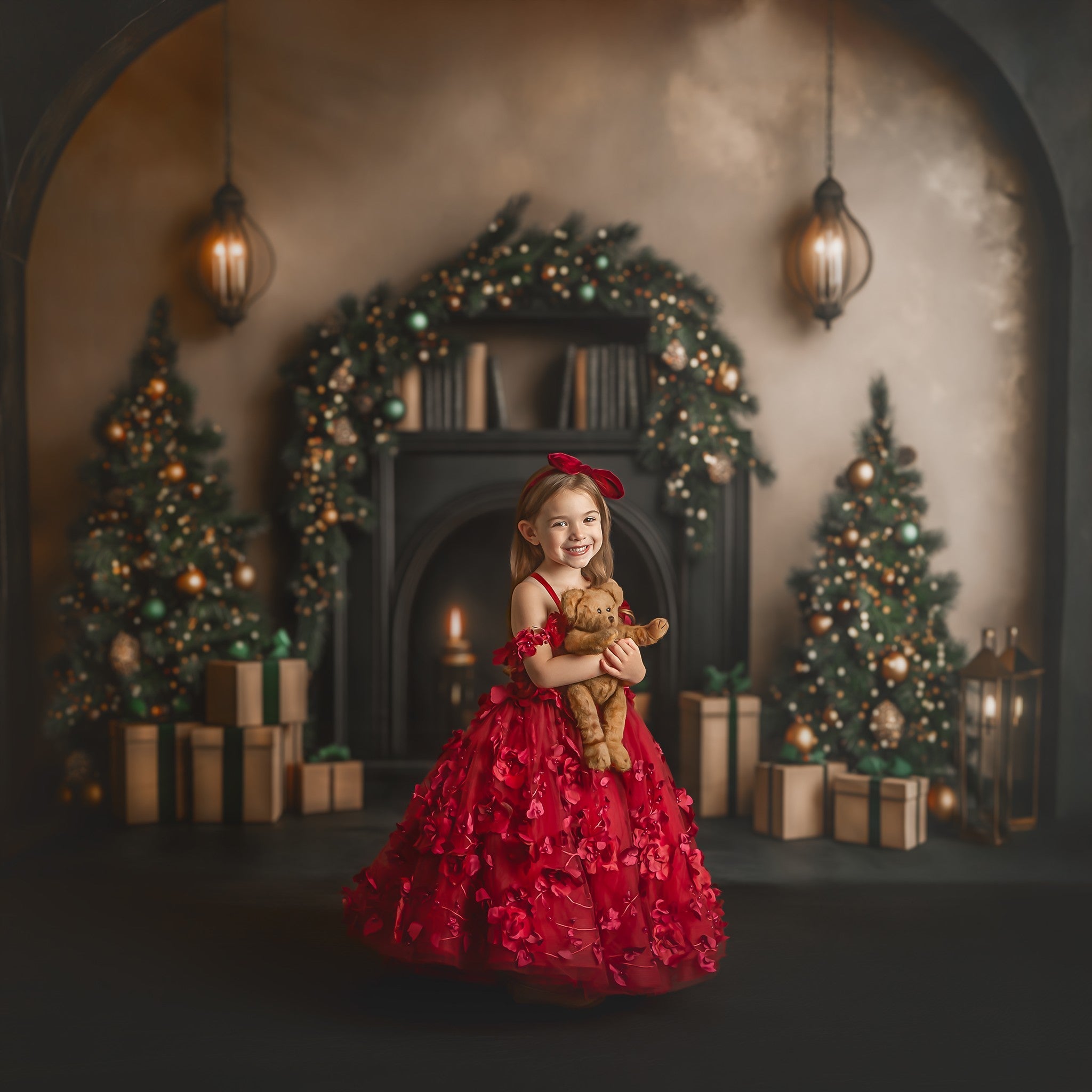 Christmas Fireplaces