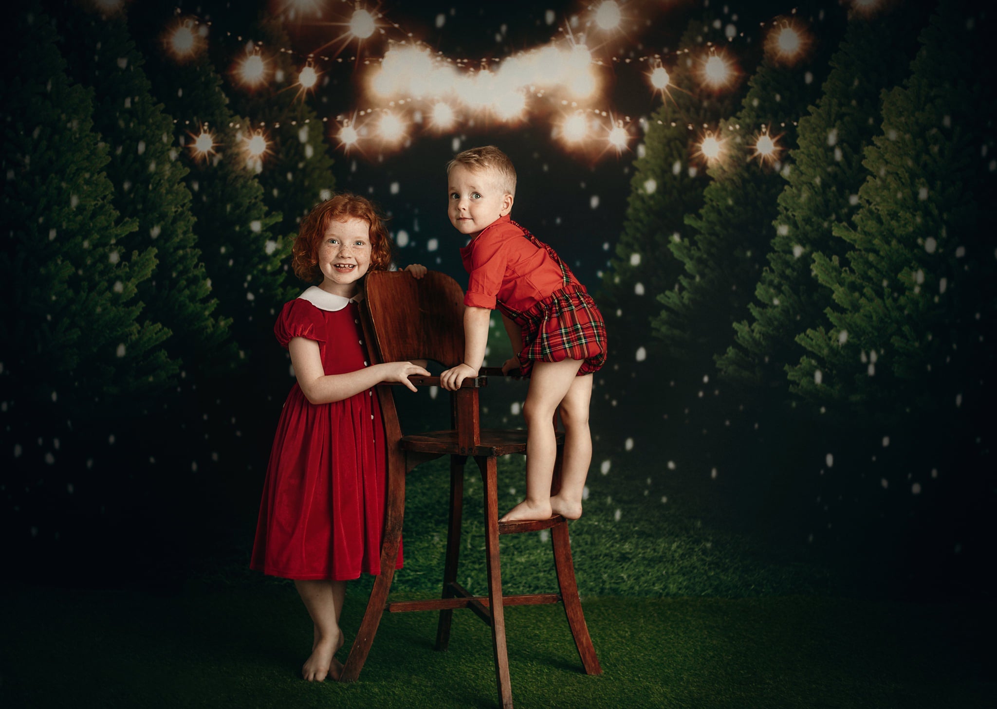 Christmas Barns & Tree Farms