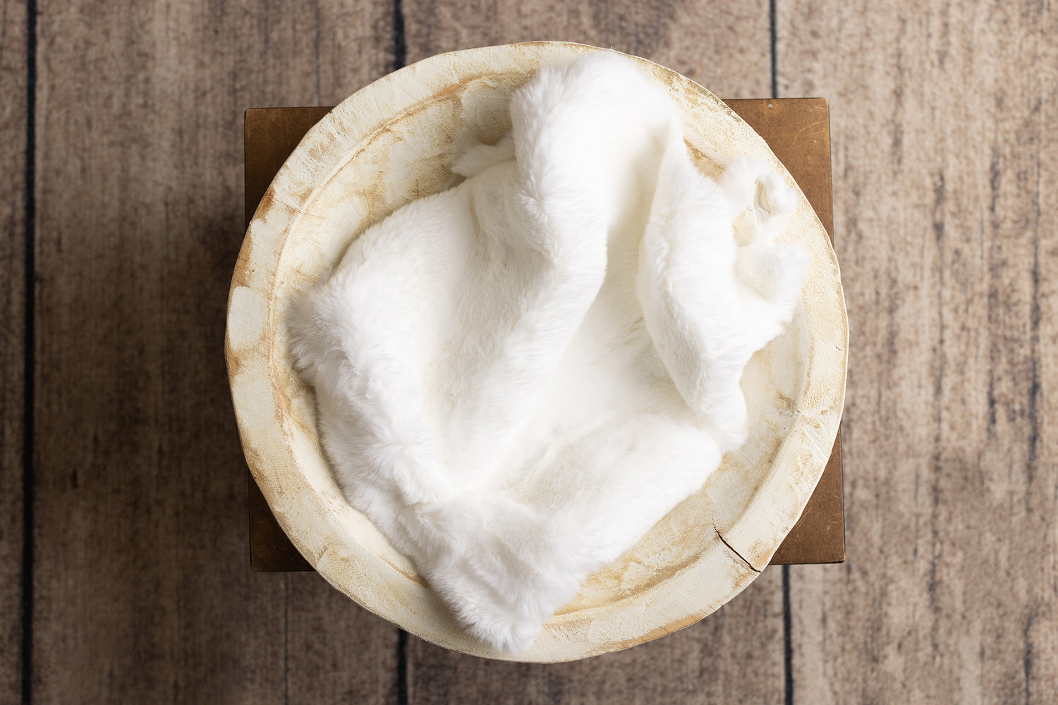 White Rabbit Fur & Sheep Skin