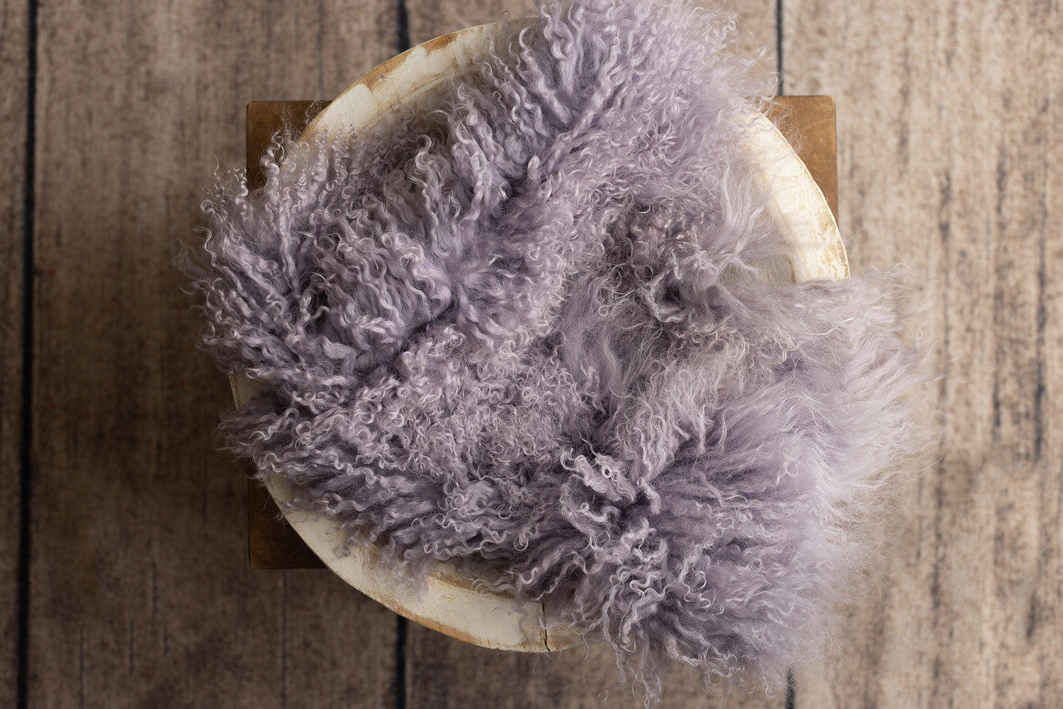 Dove Rabbit Fur & Sheep Skin