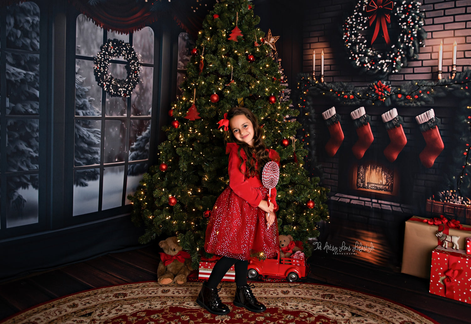 Cher's Christmas Window