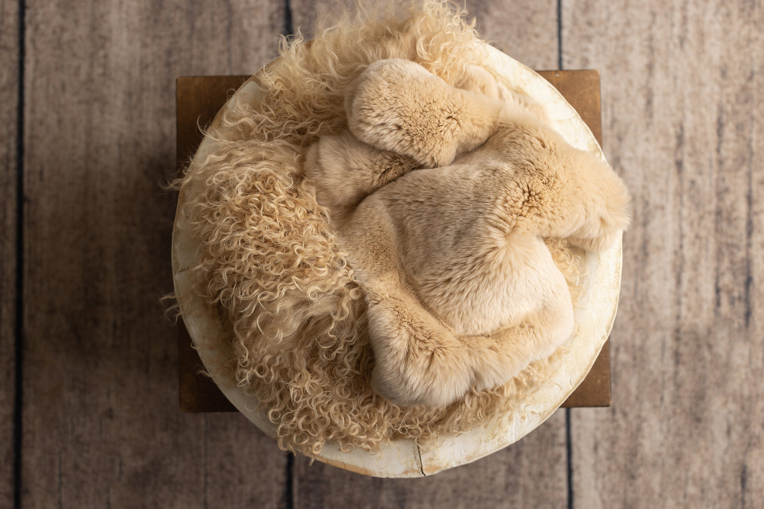 Sand Rabbit Fur & Sheep Skin