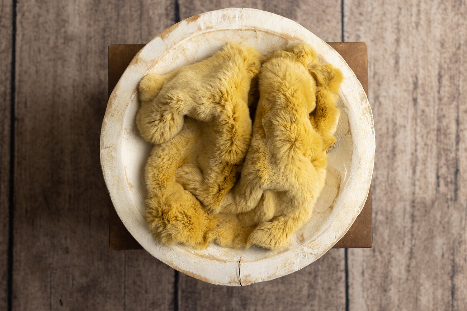 Dijon Rabbit Fur & Sheep Skin