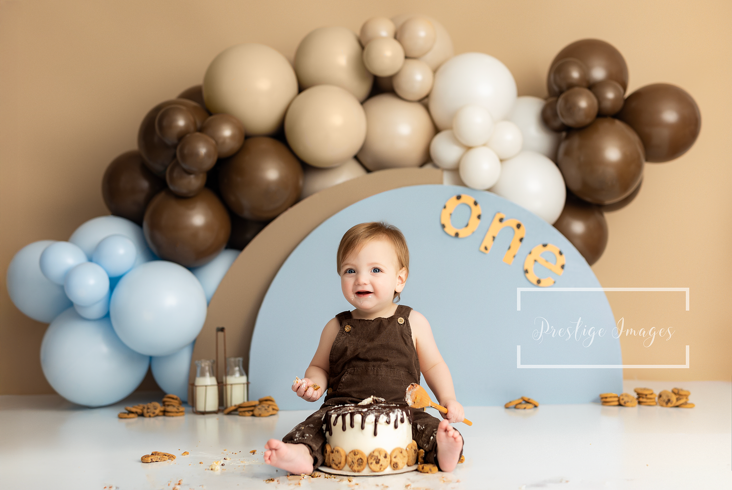 ONE Cookie Balloon Arch