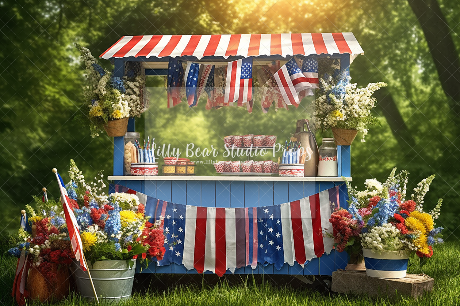 Americana Booth - Sweep Option