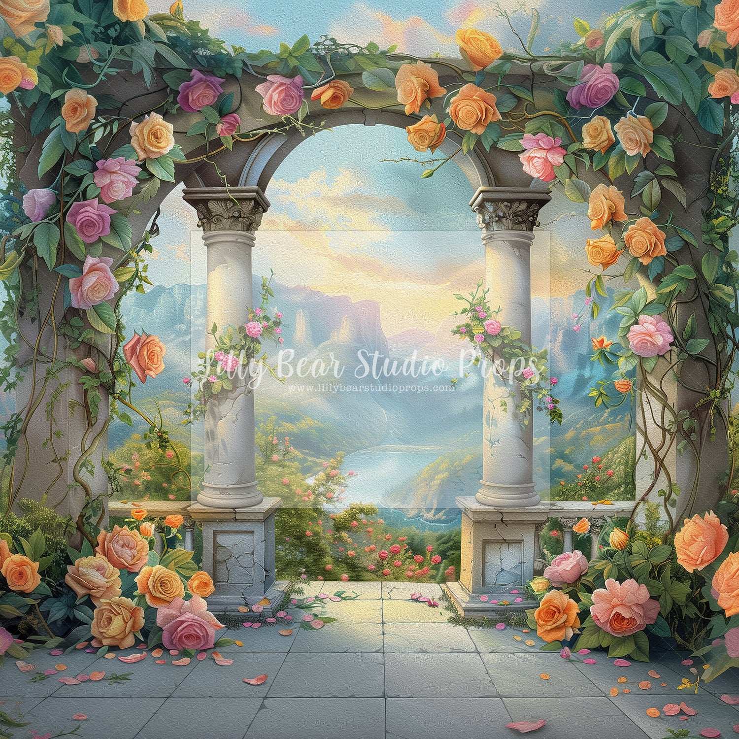 Arwen Fine Art Floral - Sweep Option - Tester