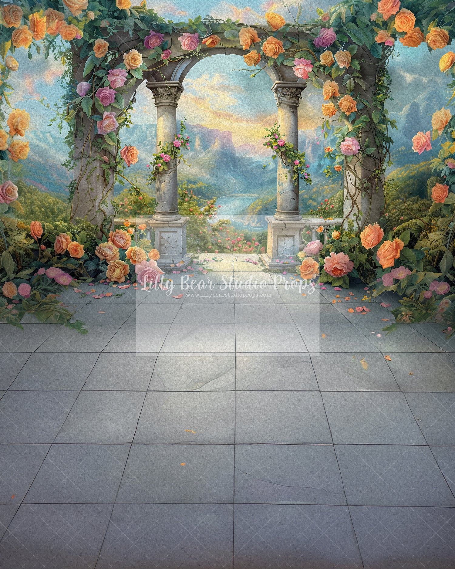 Arwen Fine Art Floral - Sweep Option - Tester
