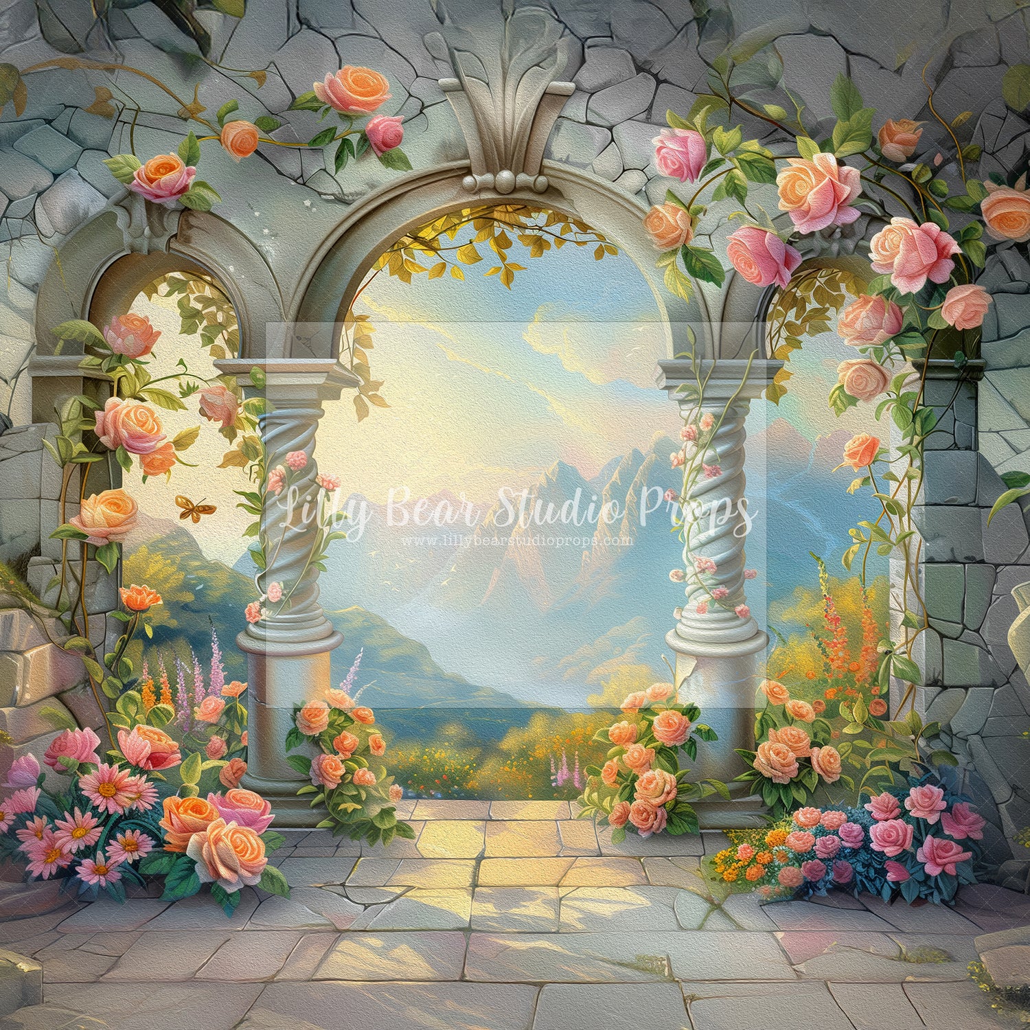 Aurora Fine Art Floral - Sweep Option - Tester