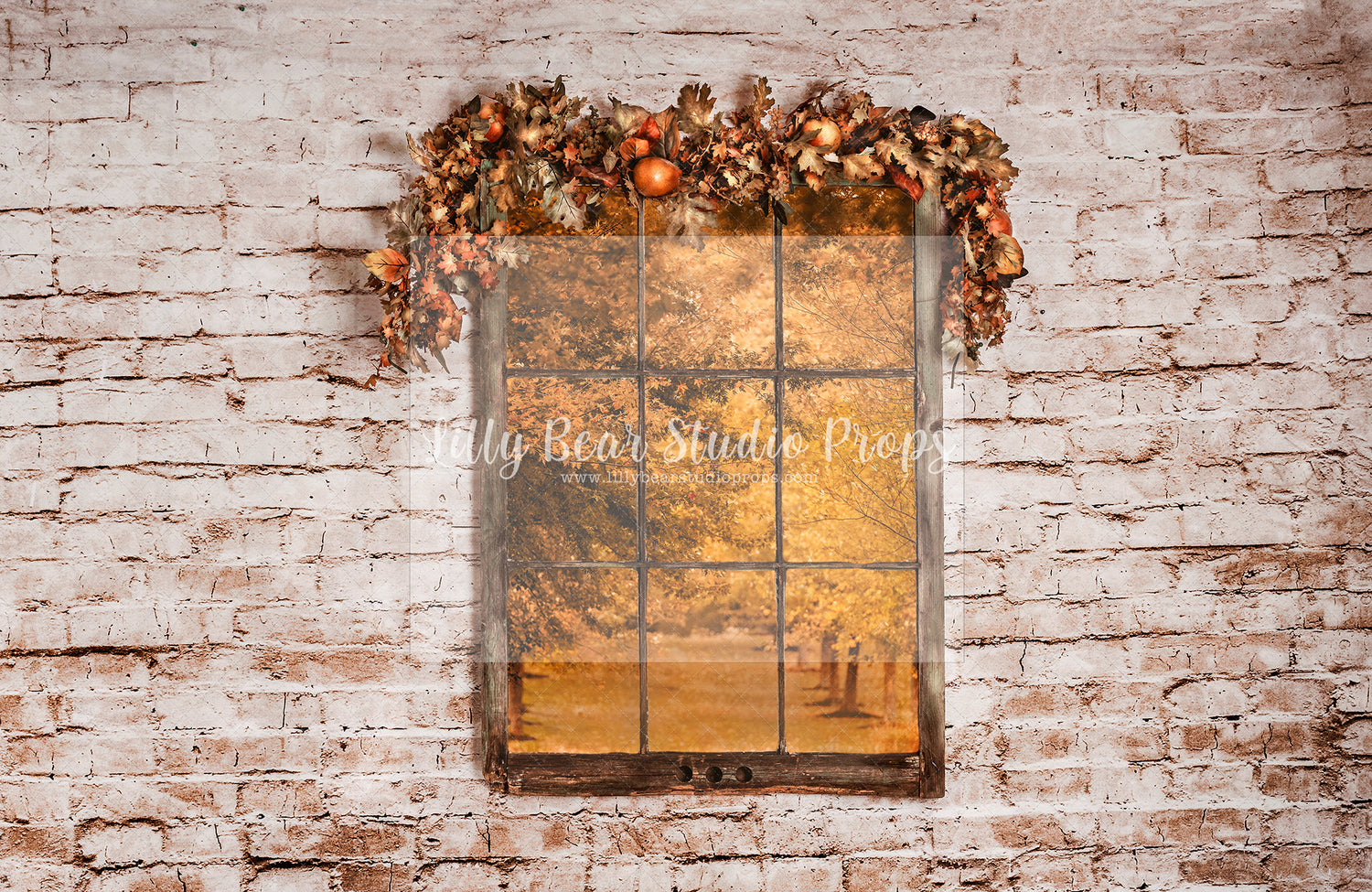 Autumn Path Window