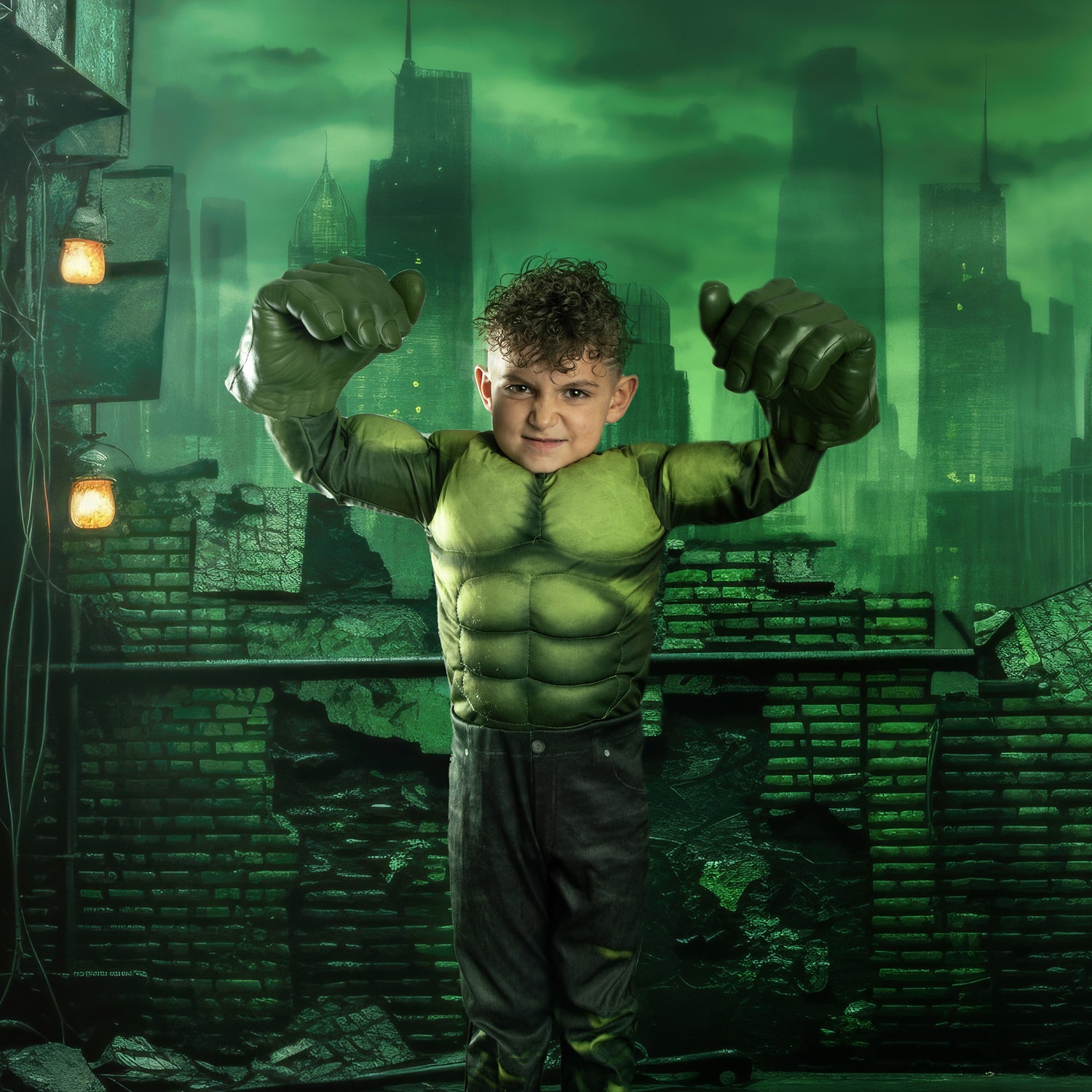 Green Superhero Alley