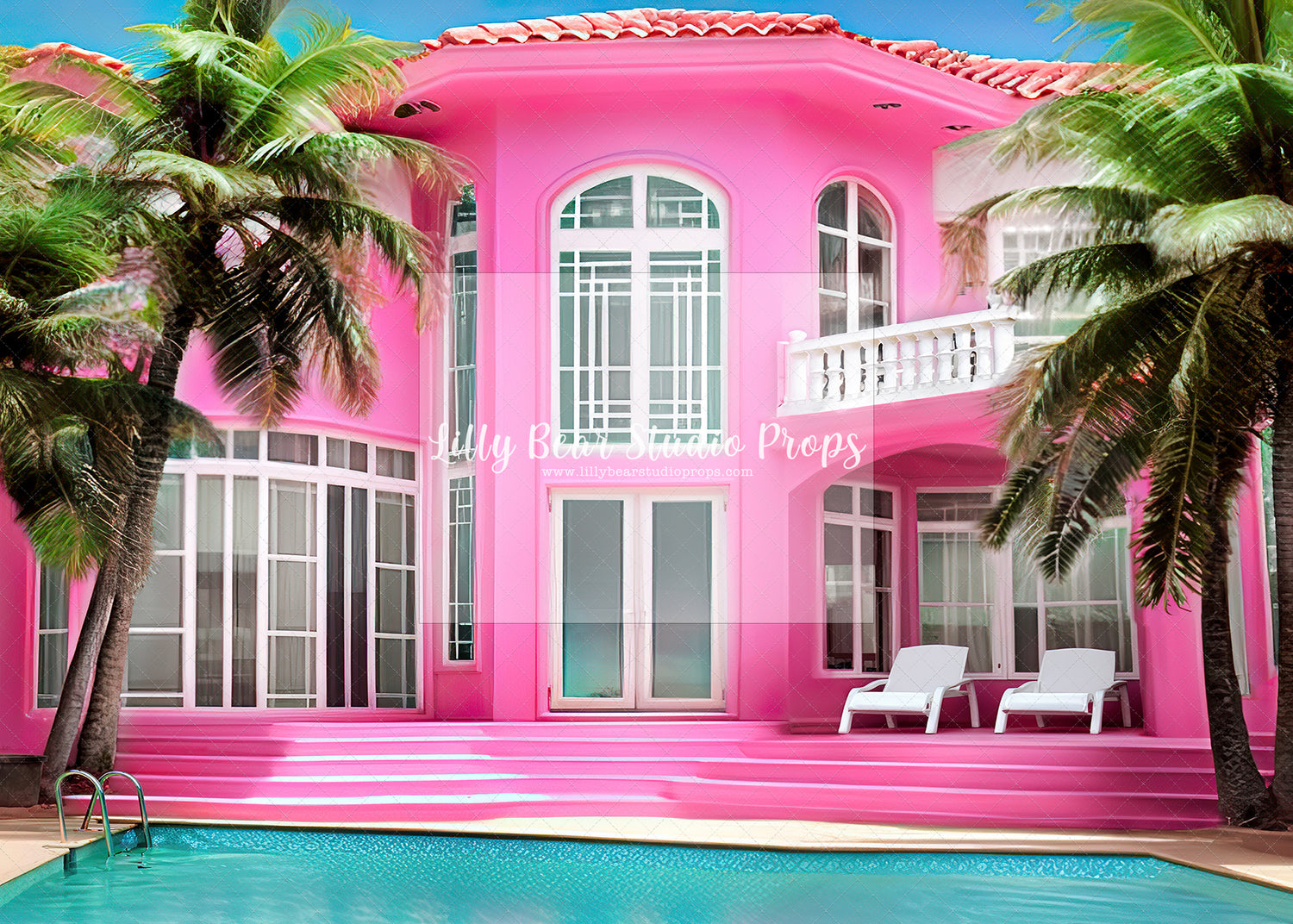 Barbie's Poolside Dreamhouse - Sweep Option
