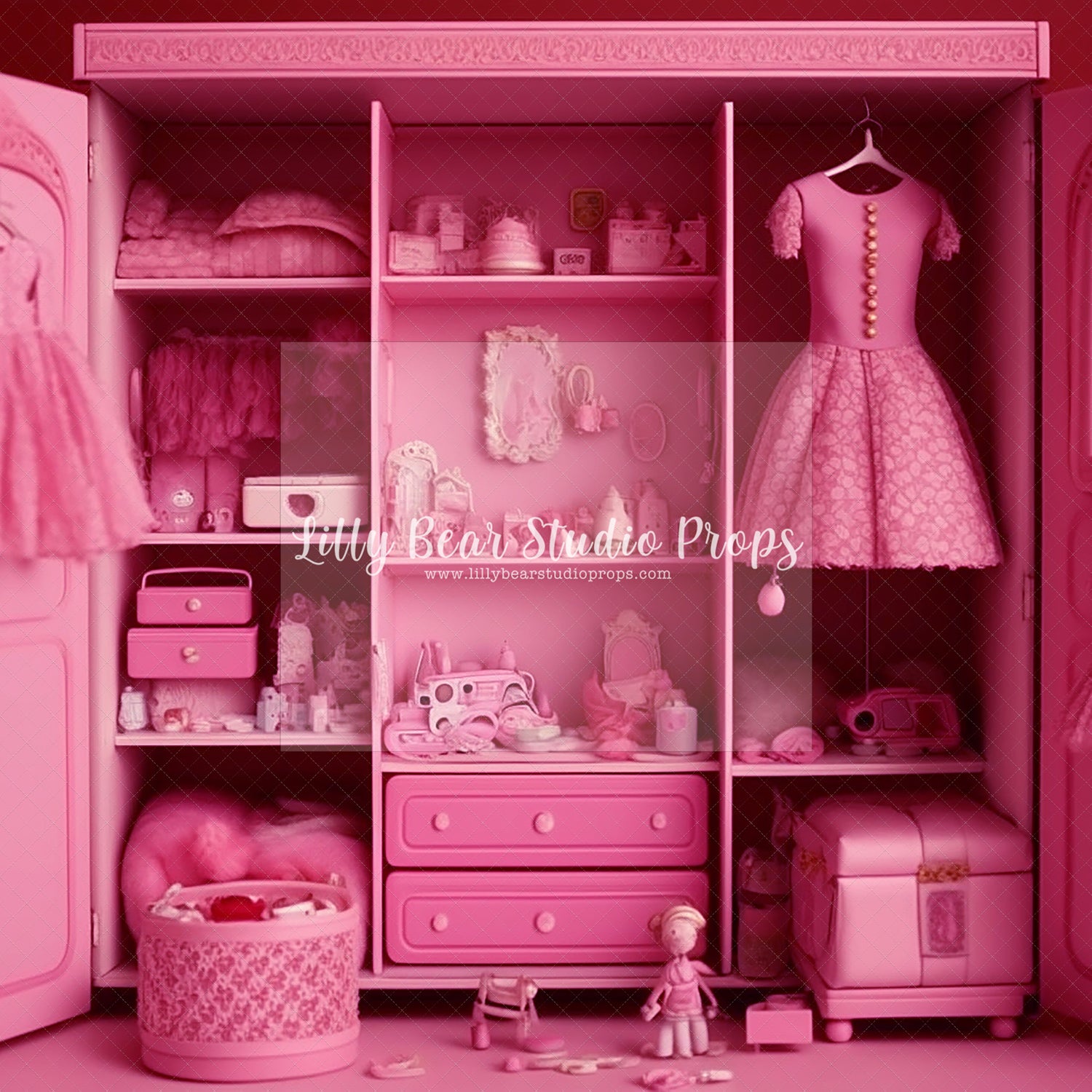 Barbie's Pink Wardrobe