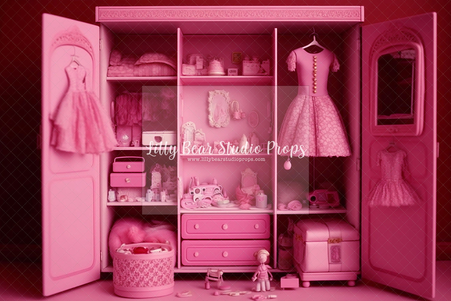 Barbie's Pink Wardrobe