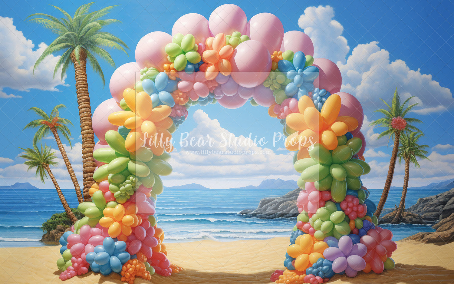 Beach Balloon Arch