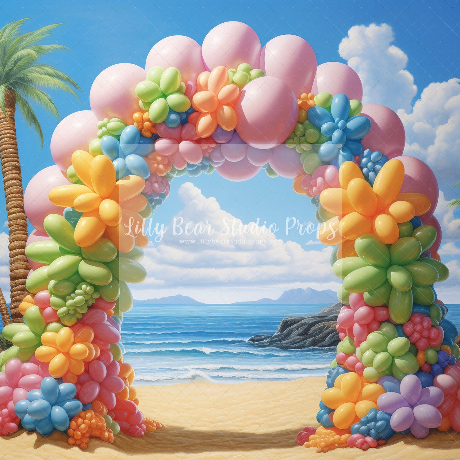 Beach Balloon Arch