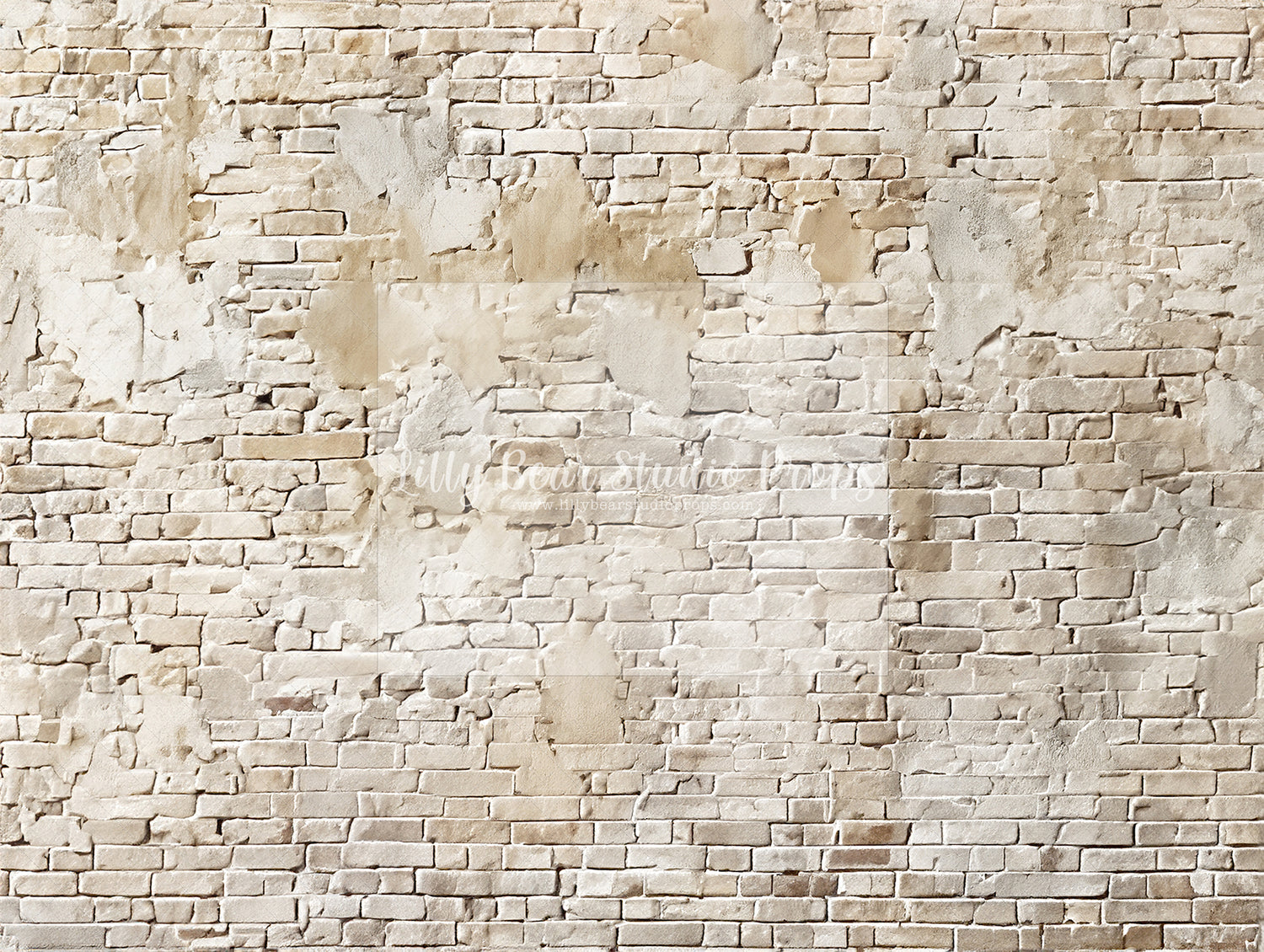 Beige Brick Wall - Tester