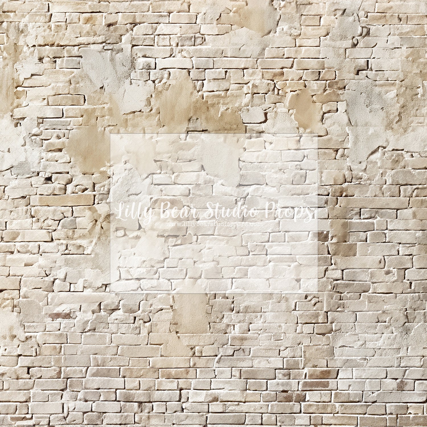 Beige Brick Wall - Tester