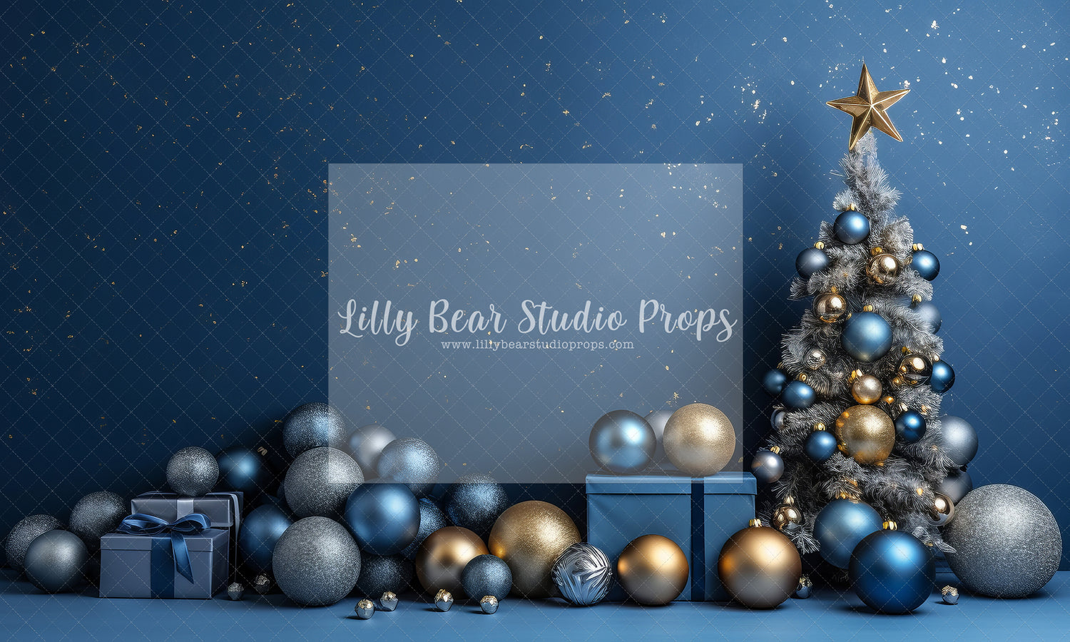Blue & Gold Christmas - Sweep Option