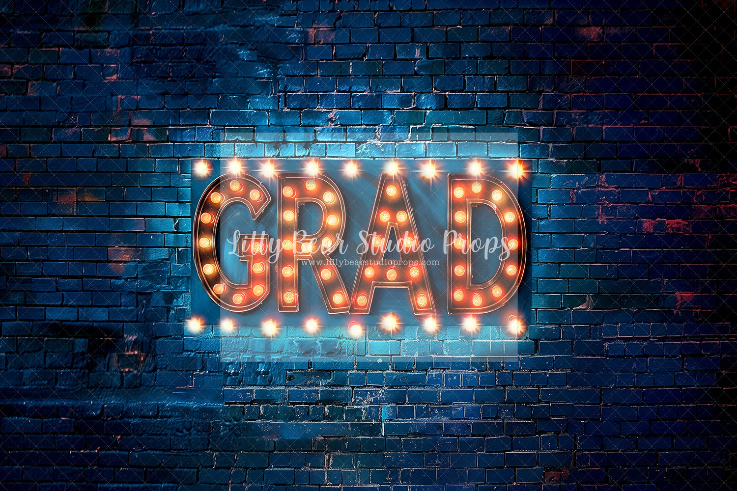Blue GRAD Wall