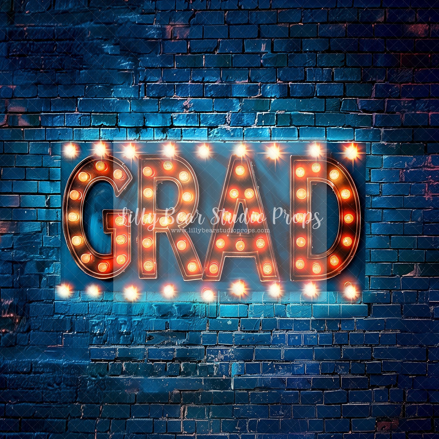 Blue GRAD Wall