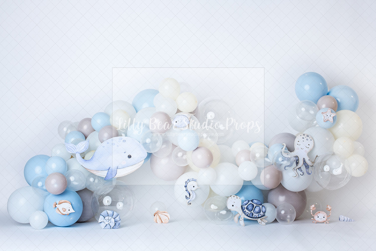 Blue Sea Creatures Garland