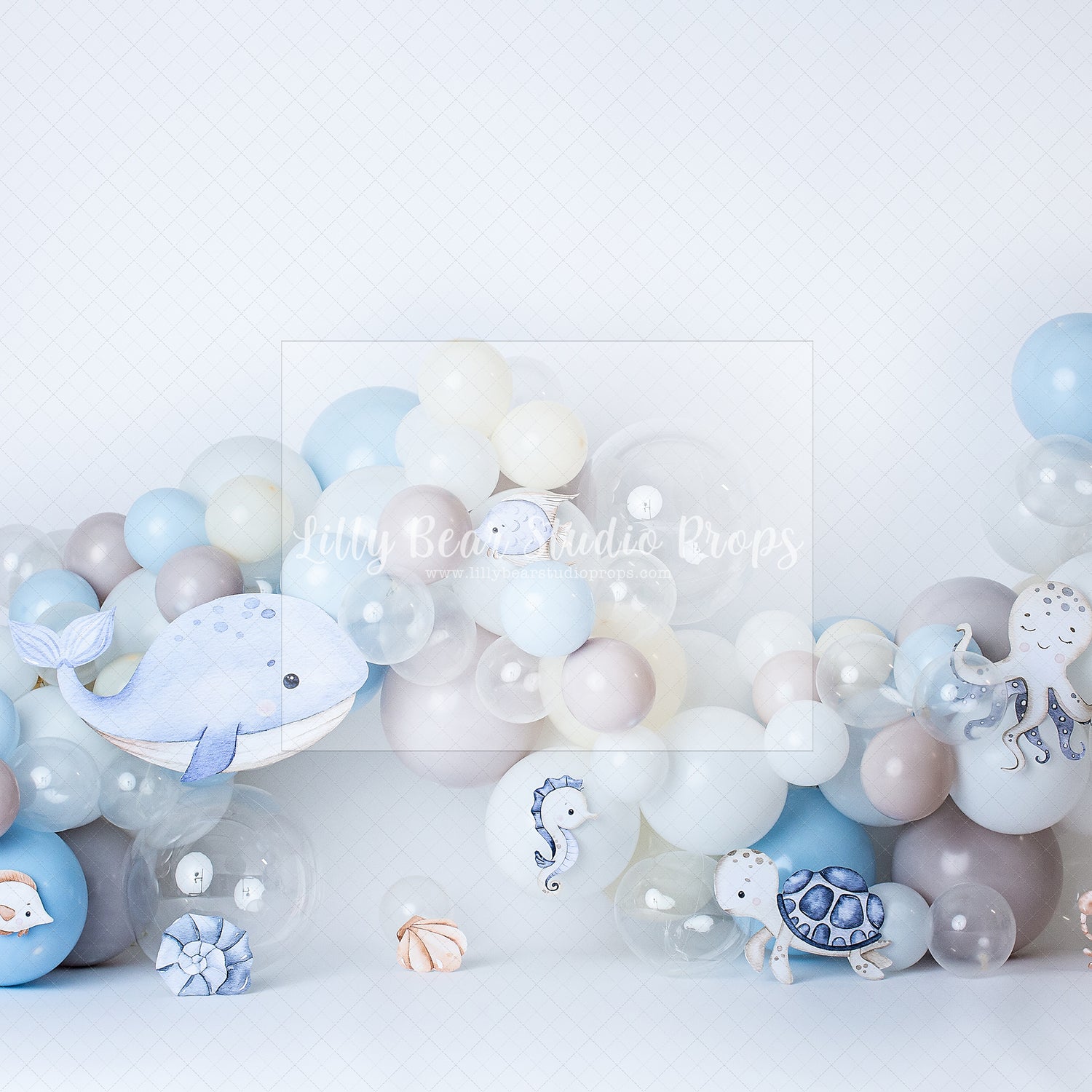 Blue Sea Creatures Garland