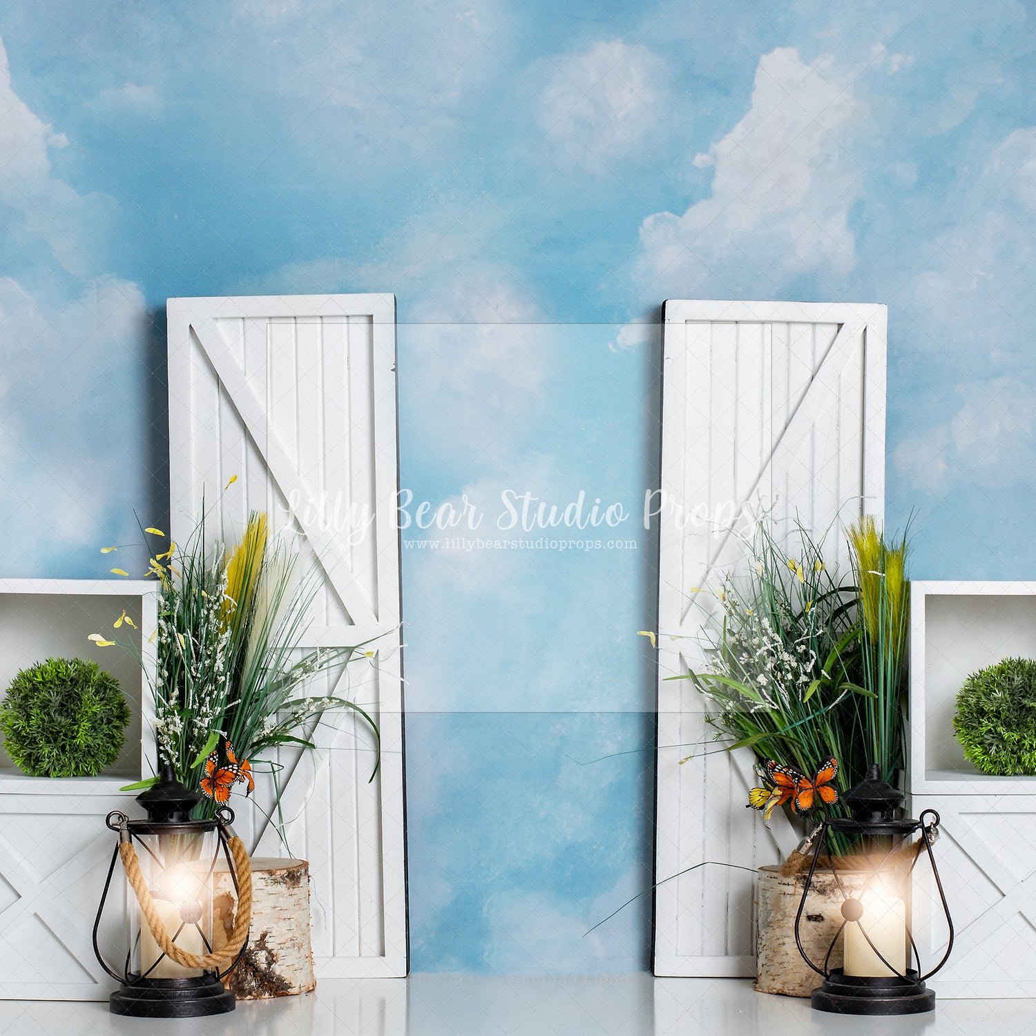 Blue Sky Wall Spring