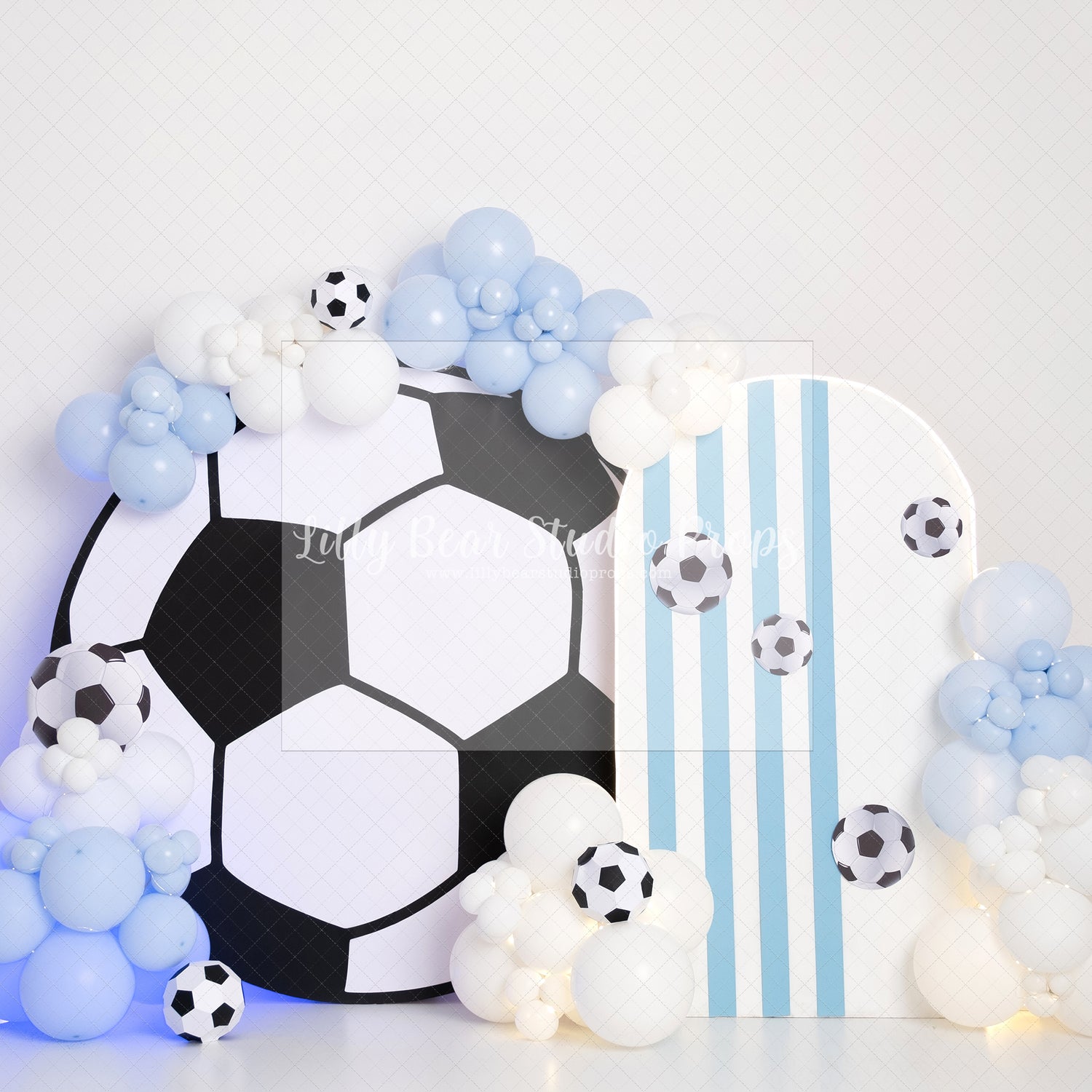 Blue & White Soccer