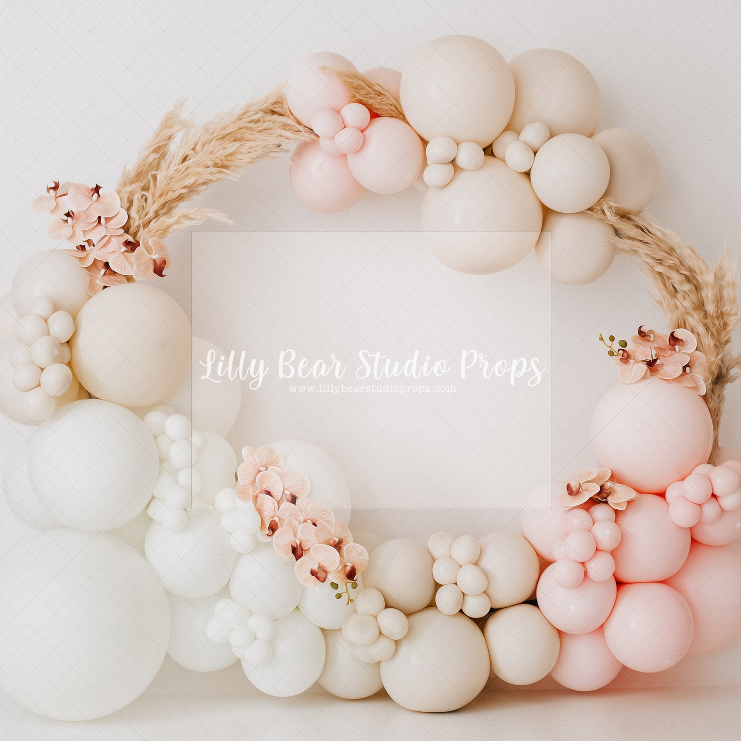Blushing Boho Balloon Hoop