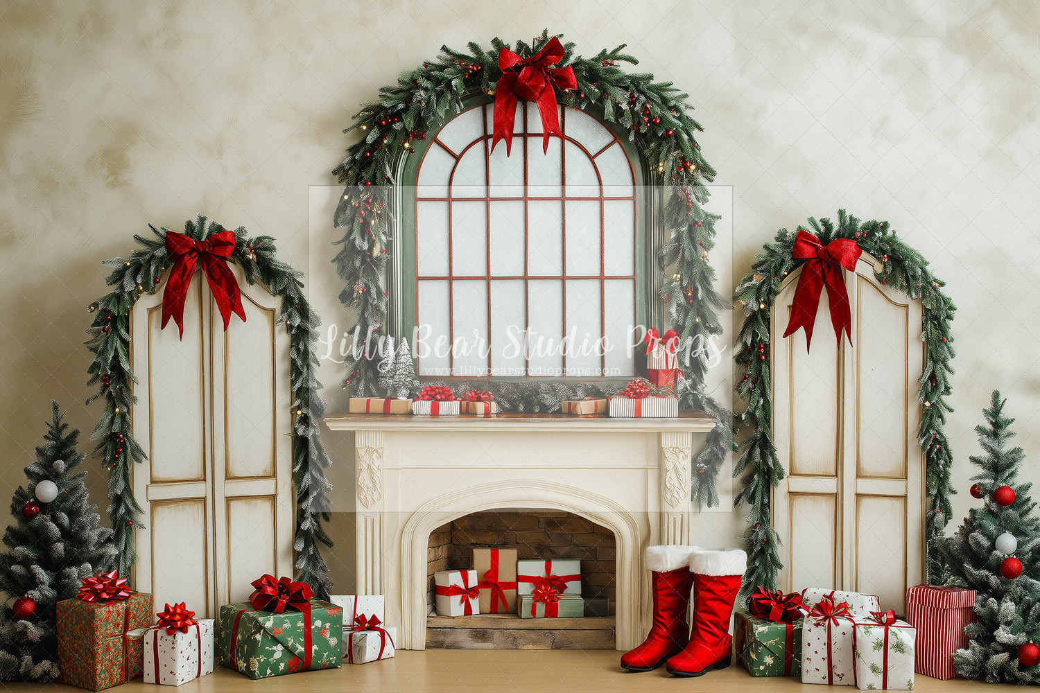 Bows, Presents and Santas Boots