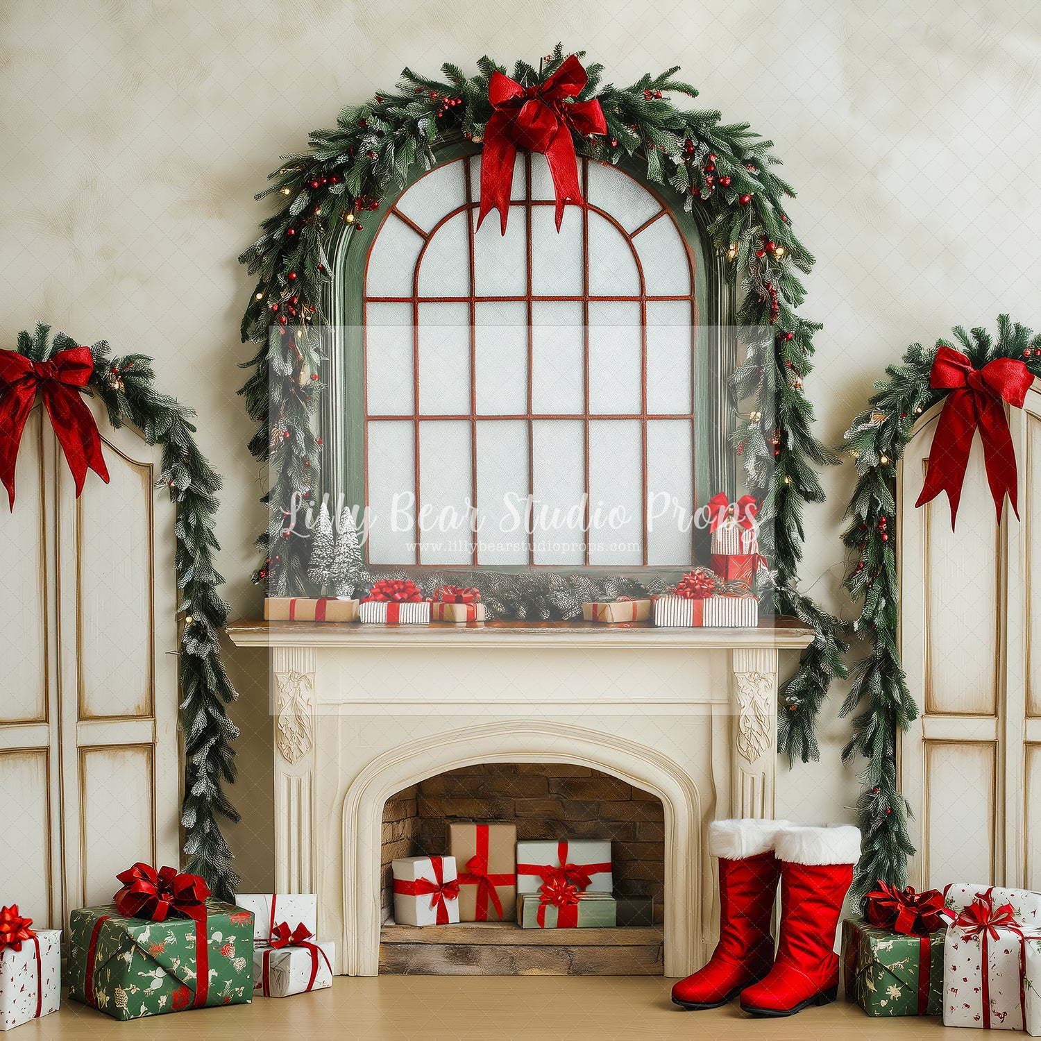 Bows, Presents and Santas Boots
