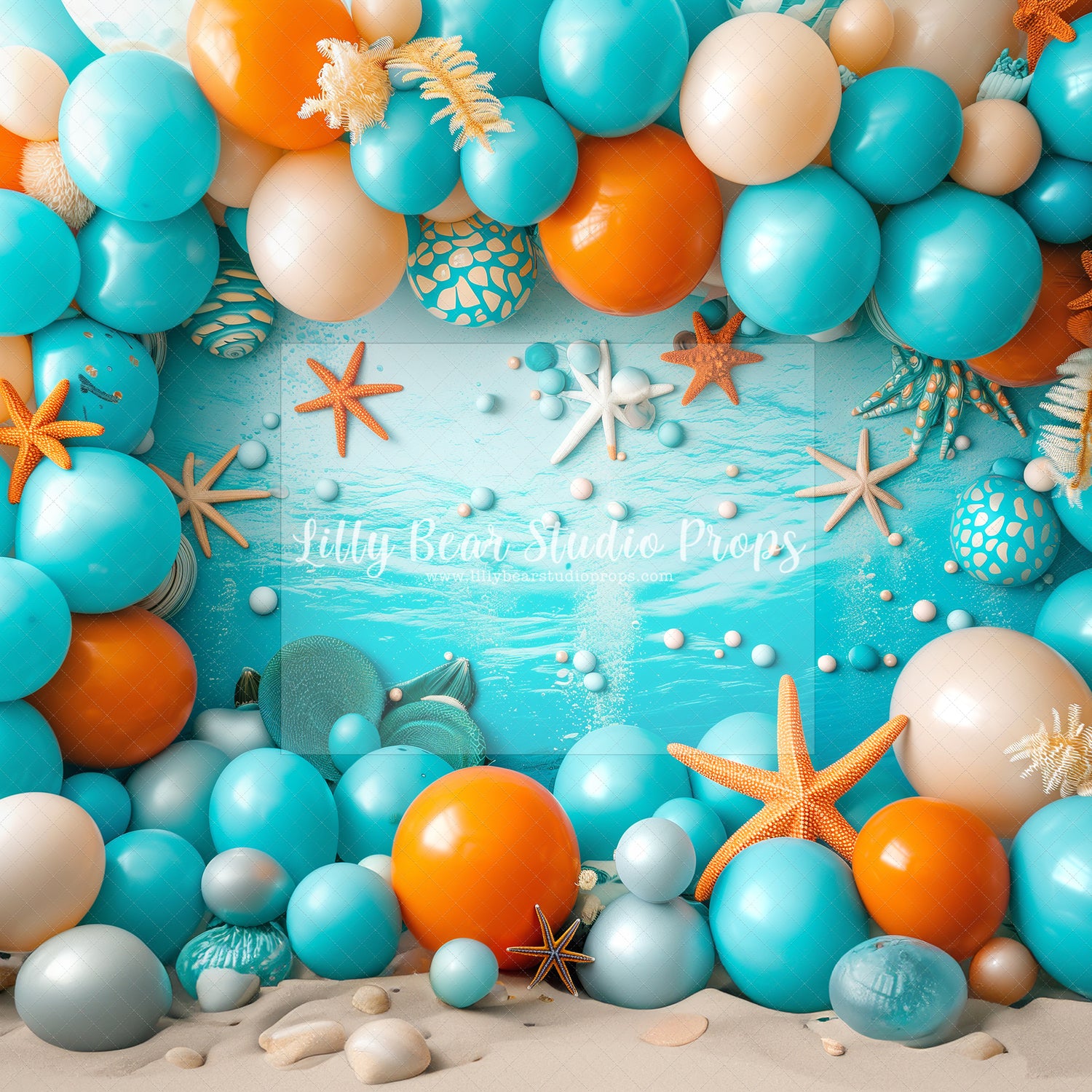 Bright Beach Balloons