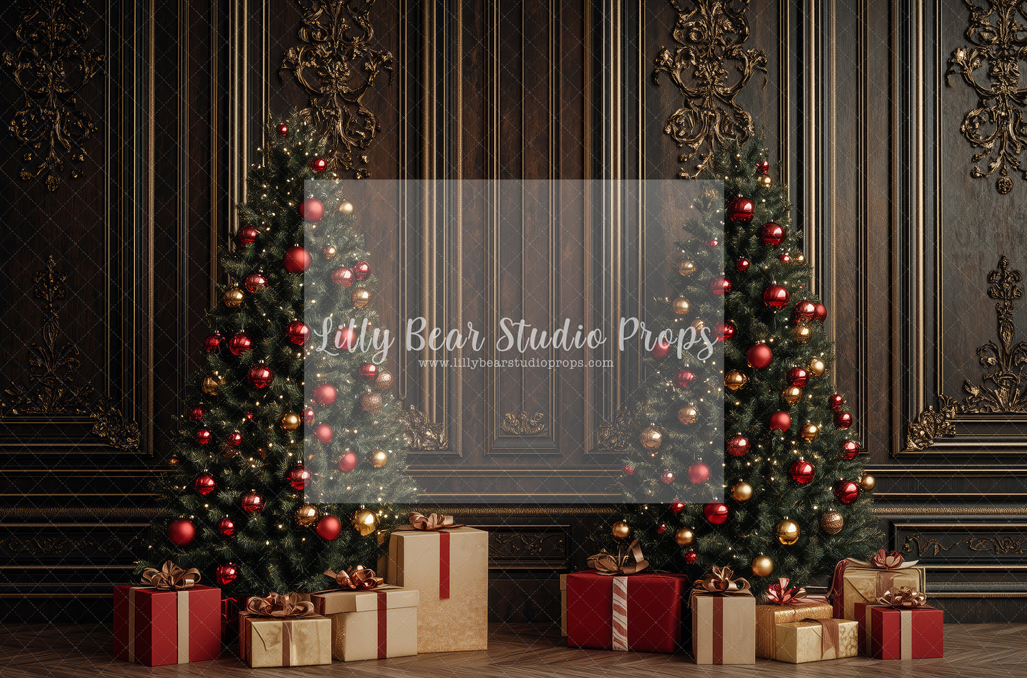 Bronze and Copper Christmas Palace