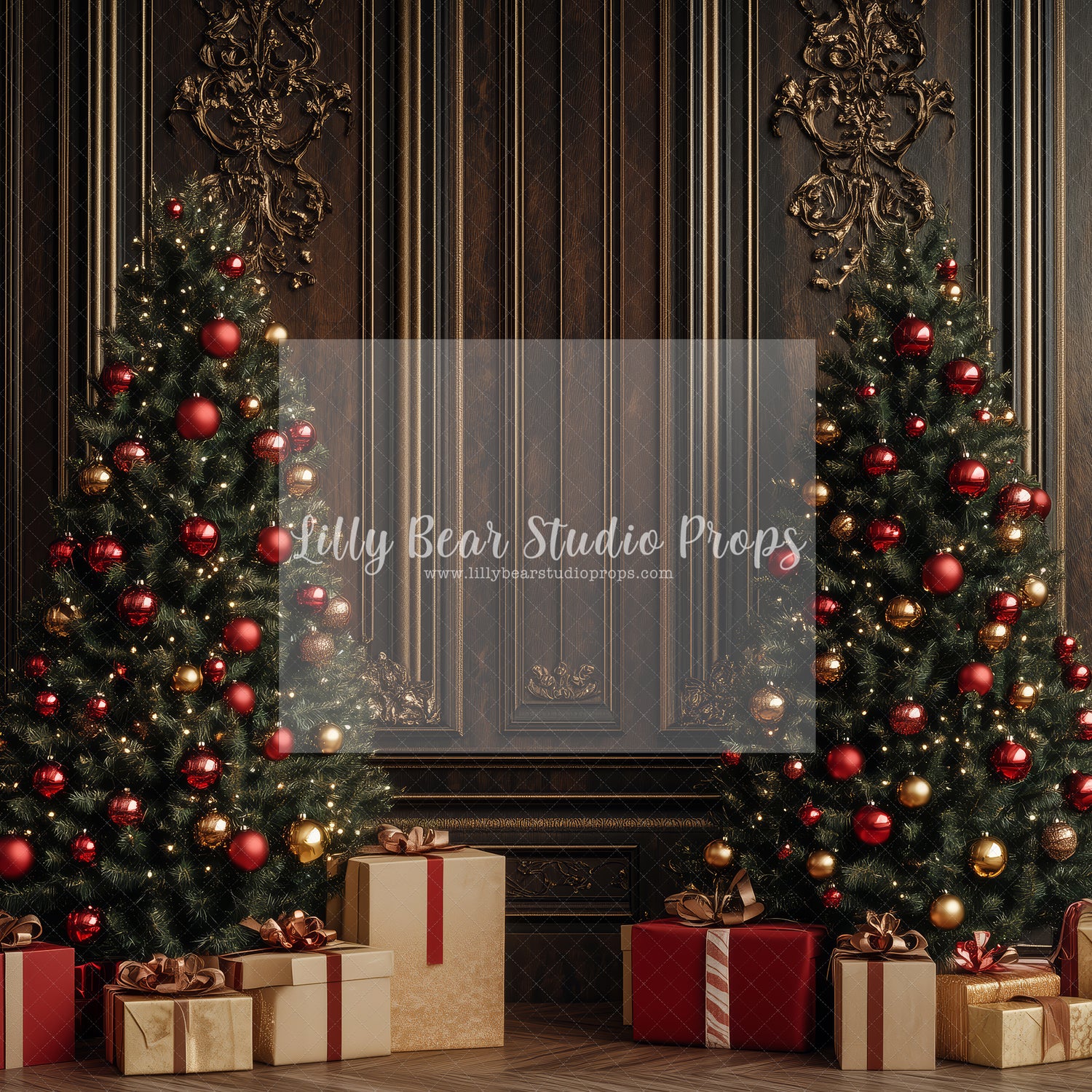 Bronze and Copper Christmas Palace