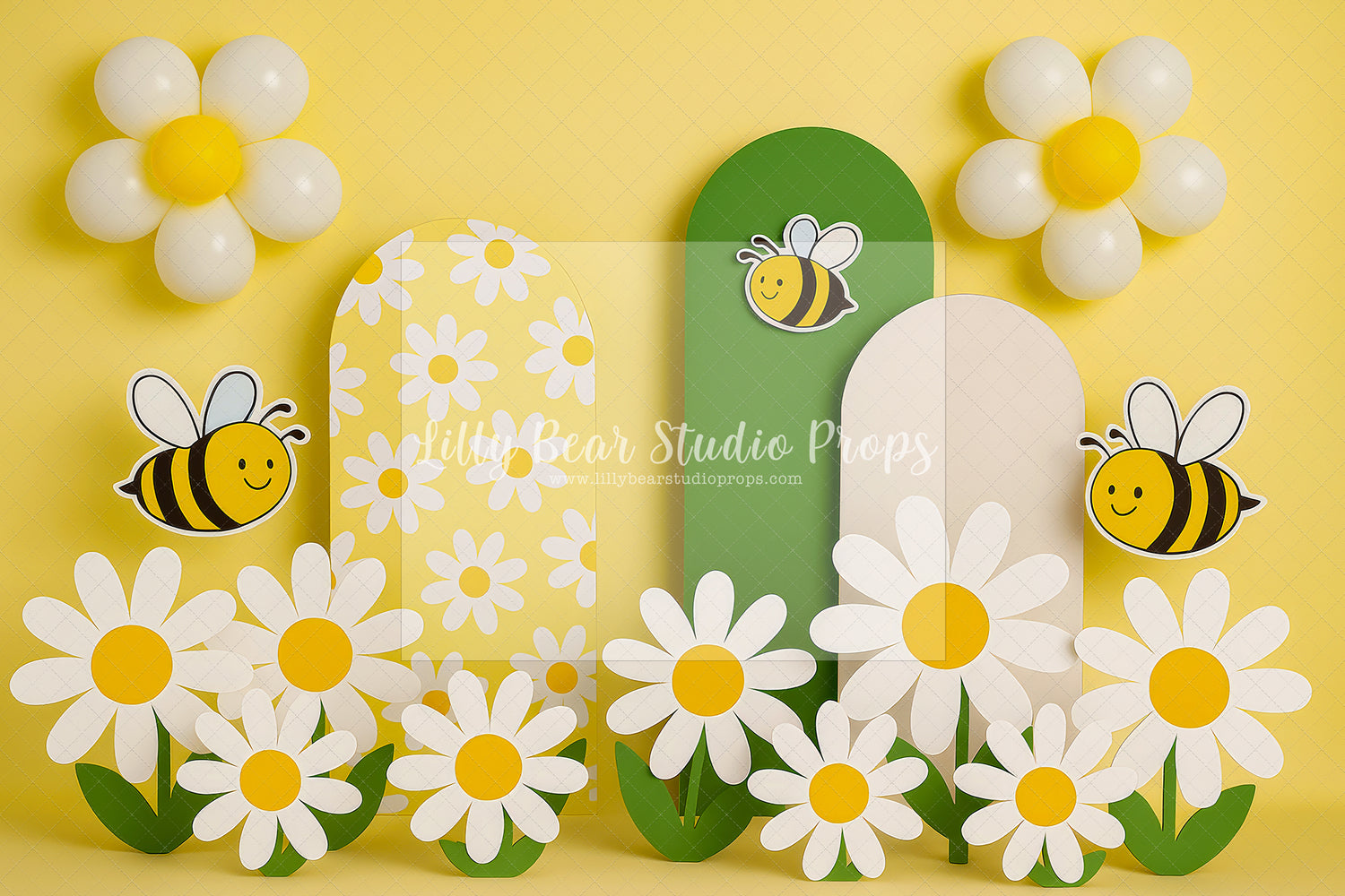 Bumble Bees and Daisies