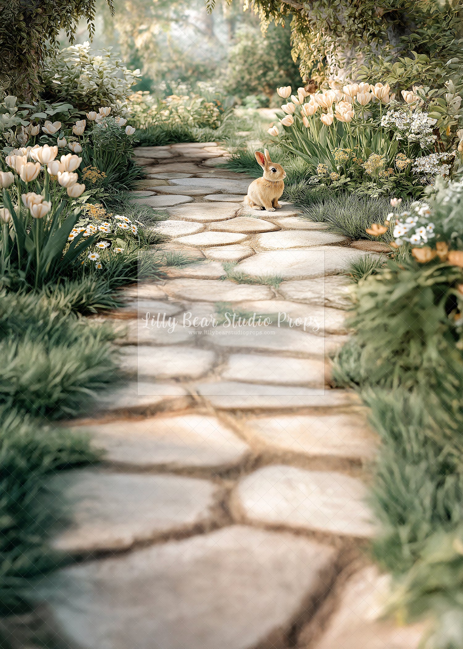Bunny Trail Through Blossom Woods - Sweep Option
