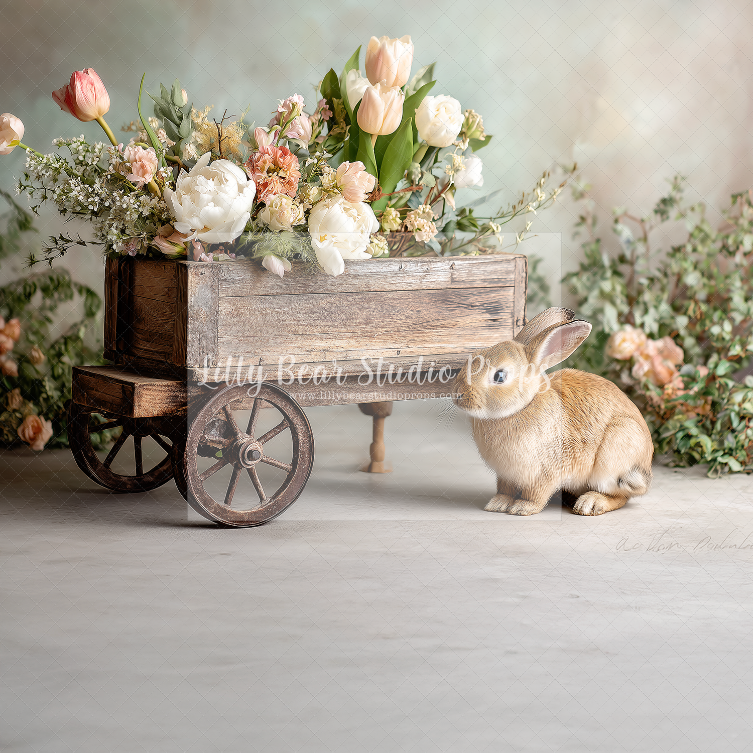 Bunny & Blossom Cart - Sweep Option