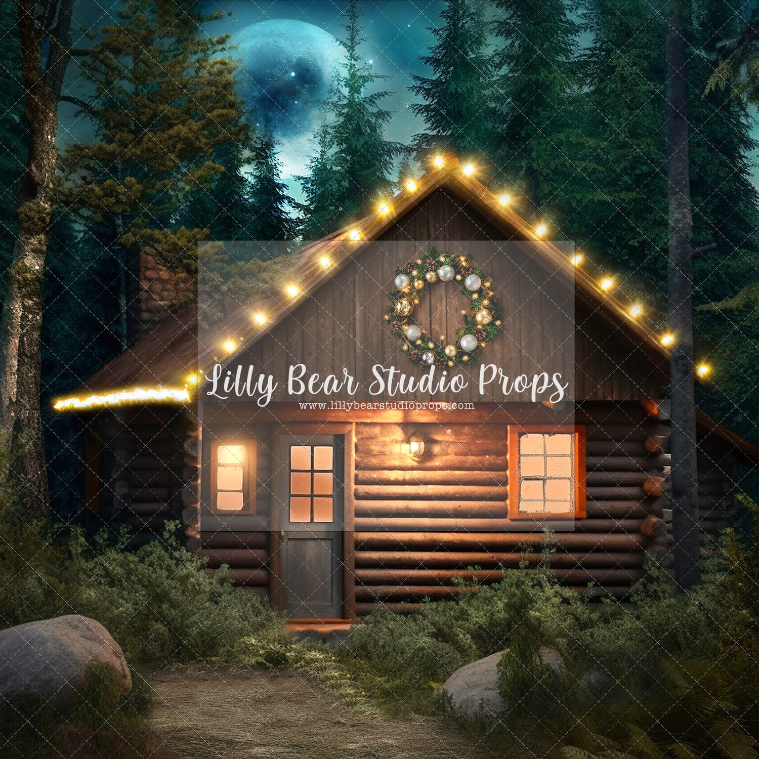 Camping Christmas Cabin